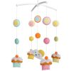 Unisex Baby Musical Crib Mobile Gift [Cupcake] Baby Room Decoration