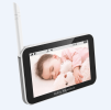 PSABM500 Baby Motion Monitor Temperature Monitor 5 Inch IPS Infrared Night Vision Camera bidirectional Audio HD 1280 * 720P