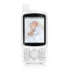 PSABM800 Video Baby Monitor Remote Camera VOX 2.8 Inch IPS Temperature Monitor Infrared Night Vision Camera bidirectional Audio HD 1280 * 720P
