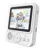 PSABM900 Video Baby Temperature Monitor Remote Camera VOX 2.8 Inch IPS IR Night Vision Camera bidirectional Audio HD 1280 * 720P