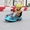 Electric Kids Racing Car with Music and Lights, Blue