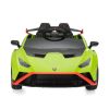 12V Battery Powered Ride On Car for Kids, Remote Control Toy Vehicle with Music Player, LED Light, 2 Driving Modes