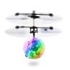 RC Flying Balls Electric Infrared Induction Drone Helicopter Ball LED Light Kids Flying Toy