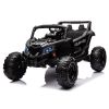 12V Ride On Car with Remote Control,UTV ride on for kid,3-Point Safety Harness, Music Player (USB Port/Volume Knob/Battery Indicator), LED Lights