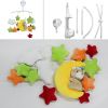 Baby Crib Decoration Newborn Gift Plush Musical Mobile, Colorful