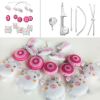 Baby Crib Toy [Pink Piggy] Musical Mobile with Hanging Decor Toys