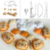 Handmade Nursery Decor Gift, Crib Mobile, [Cute Monkey+Clouds]