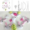 [Bird and Rabbits] Crib Toy, Colorful Decor Toy, Crib Mobile