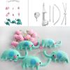 [Happy Elephants] Handmade Rotate Crib Mobile Nursery Mobile for Baby Room