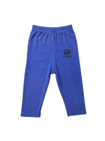 Baby Cotton Pants, Breathable and Comfortable (Color: Blue, size: 110cm)