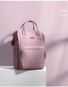 Fashion Diaper Baby Bag Backpack NB22179-HF (Color: pink)