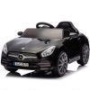 Licensed Mercedes-Benz CLS 350,12V Kids Ride On Toy Car w/Parents Control,2wd,Four-wheel suspension,Music,Bluetooth,LED Light,USB,Power display