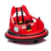 12V ride on bumper car for kids,electric car for kids,1.5-5 Years Old,W/Remote Control, LED Lights, Bluetooth & 360 Degree Spin