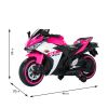 Electric motorcycle/ 12V Kids toys motorcycle/Kids electric car/electric ride on toys for 3 4 5 6 years Boys Girls with Training Wheels/manual throttl